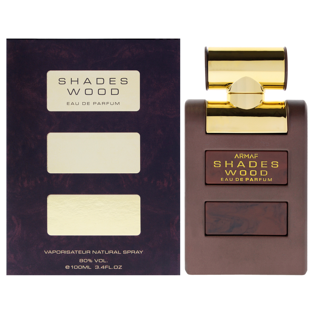 Shades Wood by Armaf for Men 3.4 oz EDP Spray